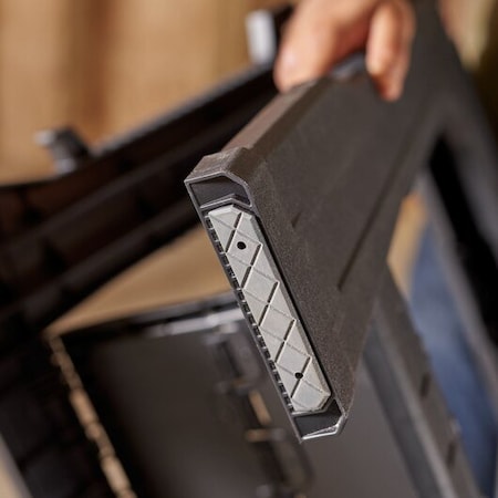 Stanley Stanley 33 in. H X 27 in. W X 4 in. D Folding Sawhorse 1000 lb. cap. 2 pc 060864R